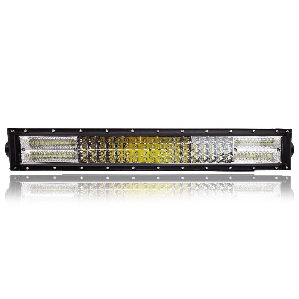 Lampă de lucru LED cu patru rânduri, lumină combinată 432W 12/24V
