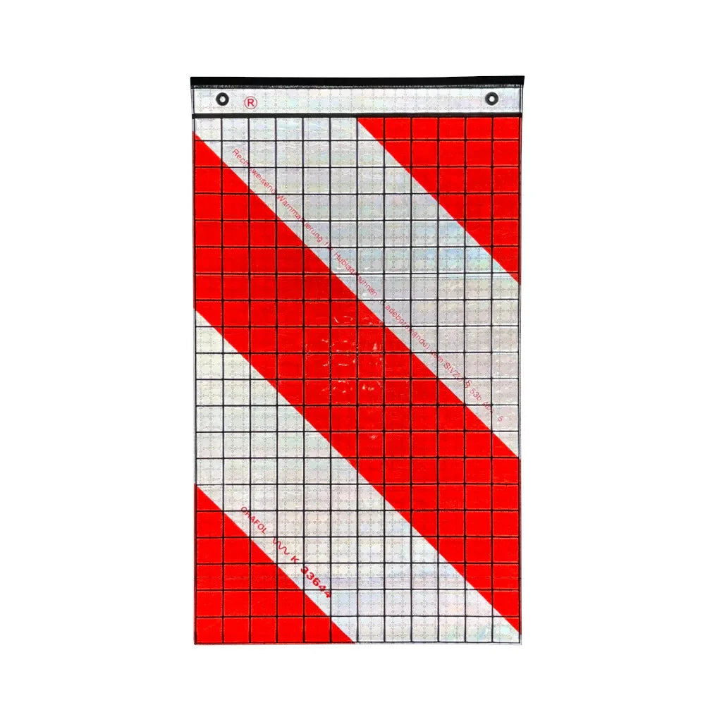 Suport pentru placă oscilantă reflectorizantă pentru partea din spate a macaralei