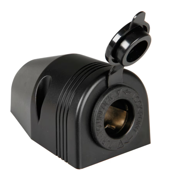 Priză auto, EXT-3 impermeabilă, 20A, 12/24V