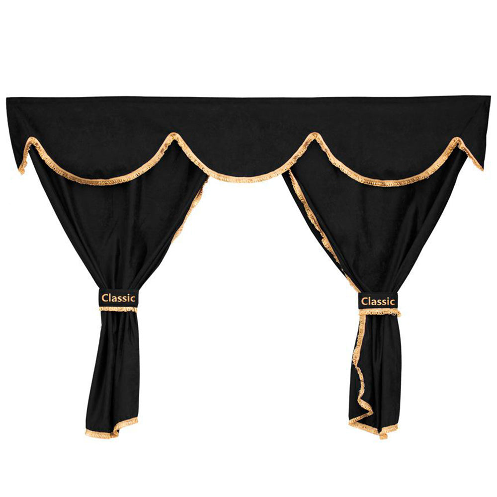 Set perdea camion universal negru