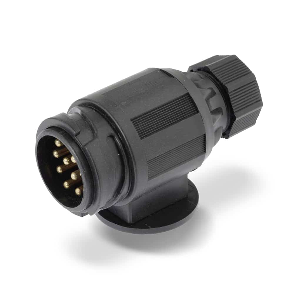 Conector pentru remorcă 13 poli 12V plastic W