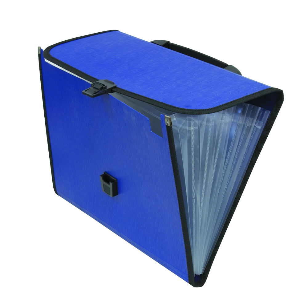 Mapă armonică A4, geantă documente, cu 6 compartimente