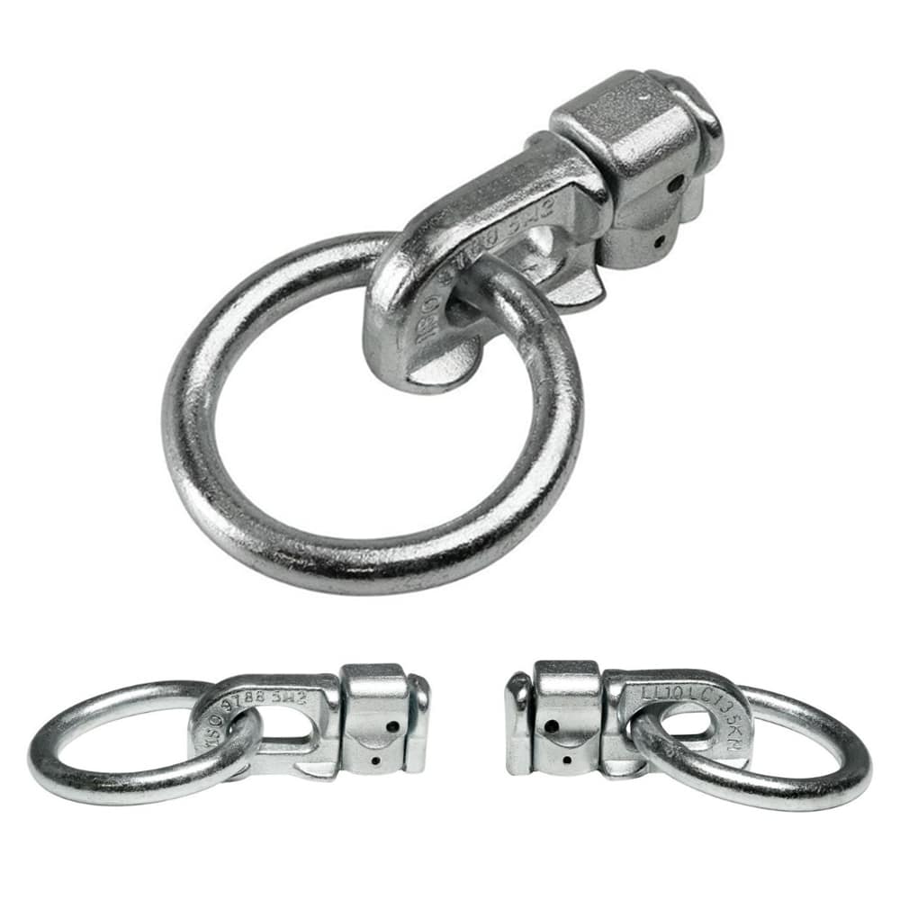 Ureche de fixare a încărcăturii în sistemul de șine