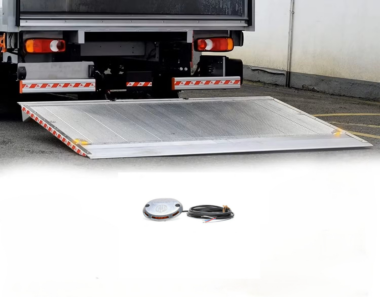 Lampă rotundă Mini LED, WAS, pt. platforma de ridicare, 12/24V