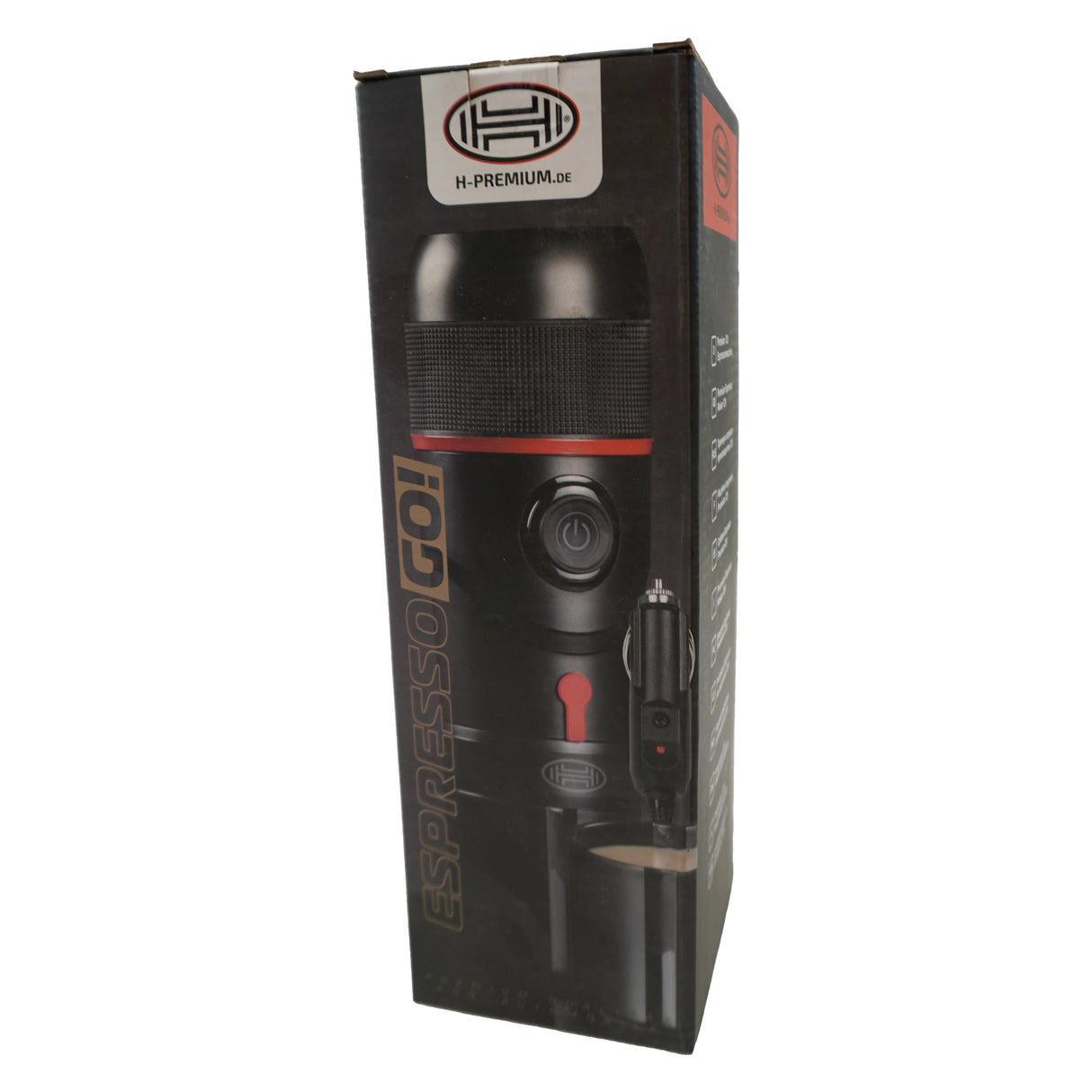 Cafetieră de voiaj pentru capsule și cafea măcinată, 12V