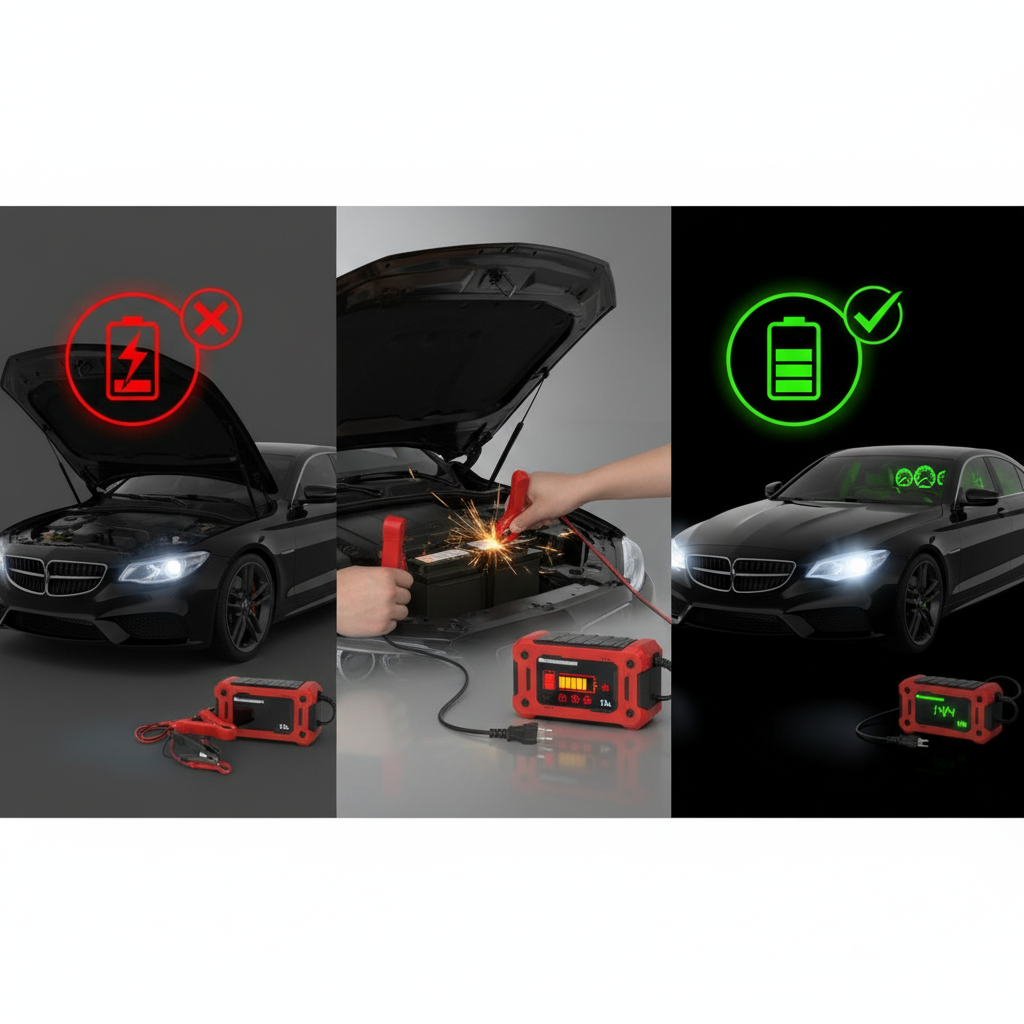 Încărcător acumulator 12V