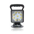 Lampă de lucru LED pătrată magnetică 27W cu priză de brichetă auto 