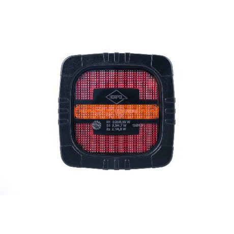 Lampă spate tractor/camion - frână, poziție și semnalizare - LED 