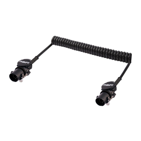 Cablu ABS 4 m lungime de lucru 24V 7 poli (EBS) 