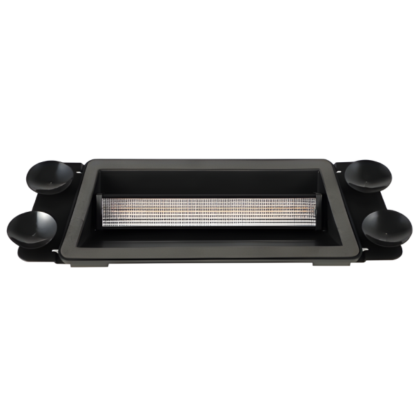 Stroboscop LED 24 portocaliu pt. parbriz, 19 funcții, 12/24V