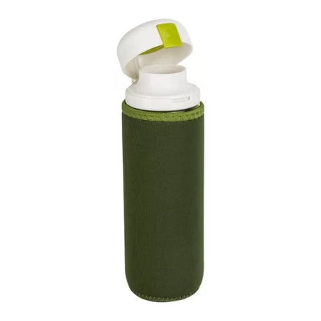 Apa de picături de neoflam cu carcasă din neopren. verde 500 ml