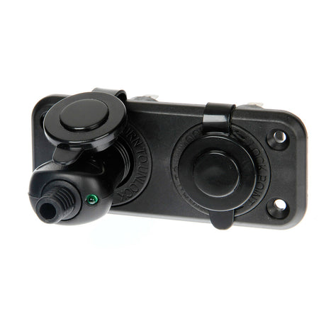 Priză auto, dublă, EXT-2, 20A, 12/24V