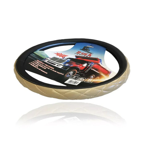 Protecție pentru volan cu model din piele 