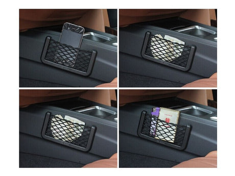 Buzunar auto mic, plasă, 15x8cm