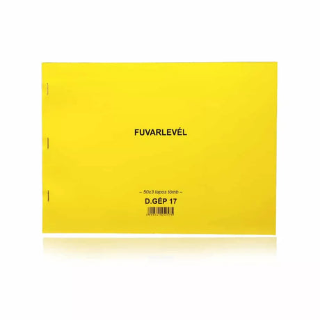 Foaie de parcurs A4, D. GEP 17, 50x3, bloc plat 