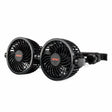 Ventilator auto pentru tetieră cu 2 încărcătoare USB, 12V 