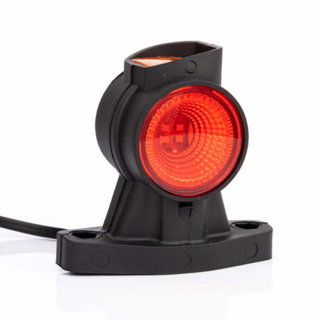 Lampa de cauciuc cu LED omega, cu 3 funcții și microprismă pentru indicarea lățimii 