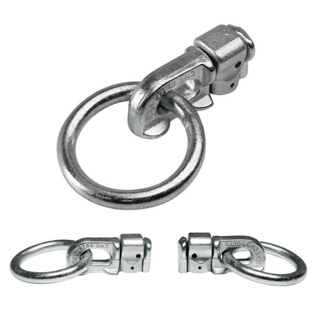 Ureche de fixare a încărcăturii în sistemul de șine 