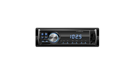 Radio auto și MP3 player (BT, MP3, FM, USB, SD, AUX) albastru 