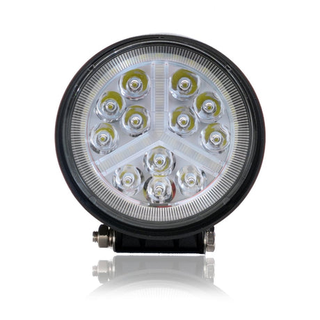 Lampă de lucru LED rotundă, lumină combinată, 12/24V, 3 variante