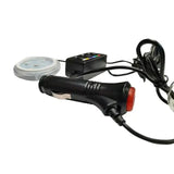 Bază iluminată pt. odorizant auto, 7 culori, 12/24V