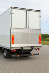 Placă reflectorizantă în carouri pt. platforma de ridicare, 400x250mm