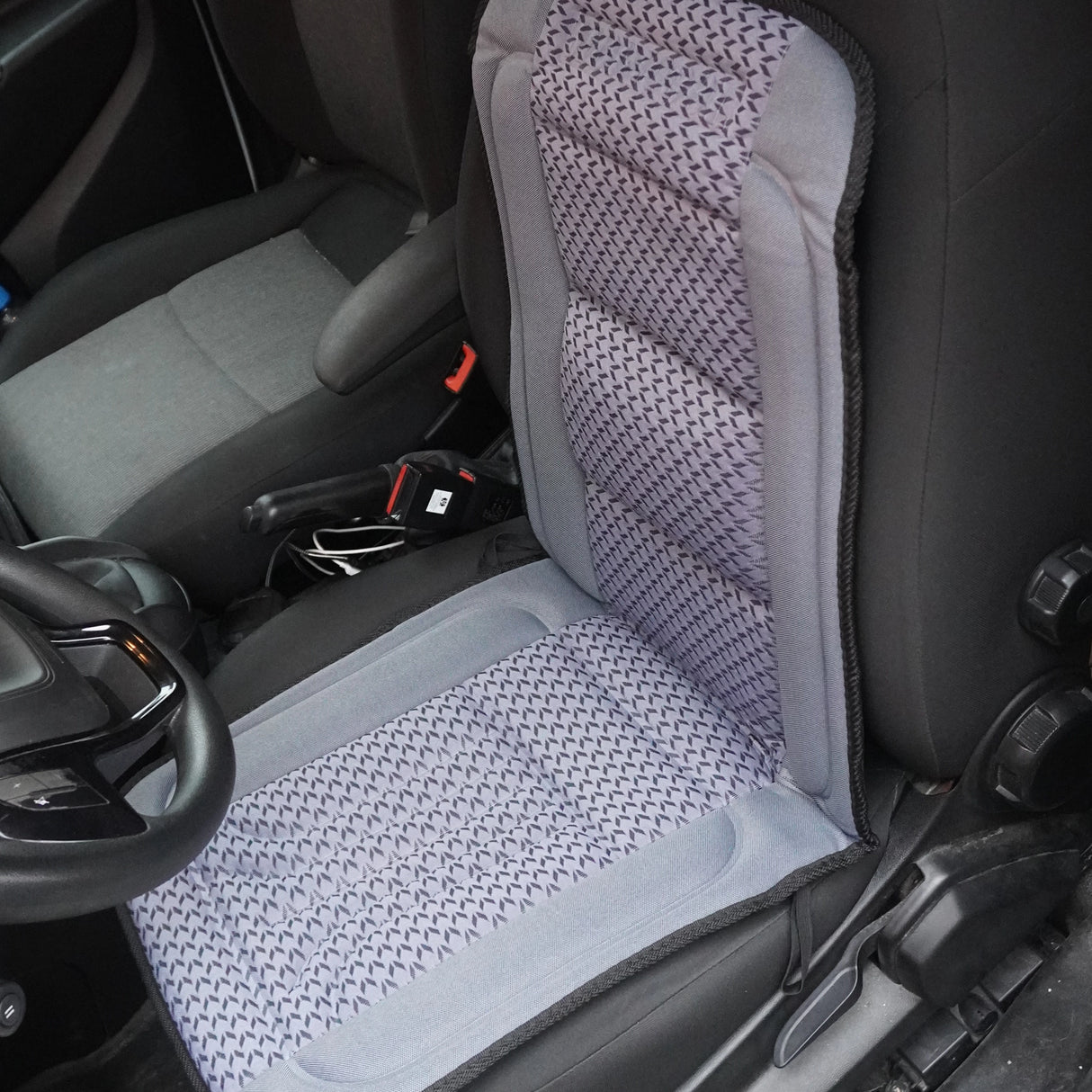 Husă scaun auto, funcție încălzire, 2 trepte, 12V