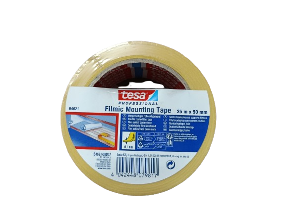 Bandă dublu adezivă, 50mmx5/25m