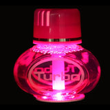 Bază iluminată pt. odorizant auto, 7 culori, 12/24V