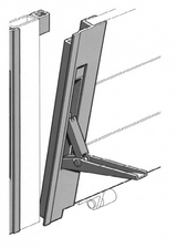 Închizător capăt oblon auto Planea, 400/600mm