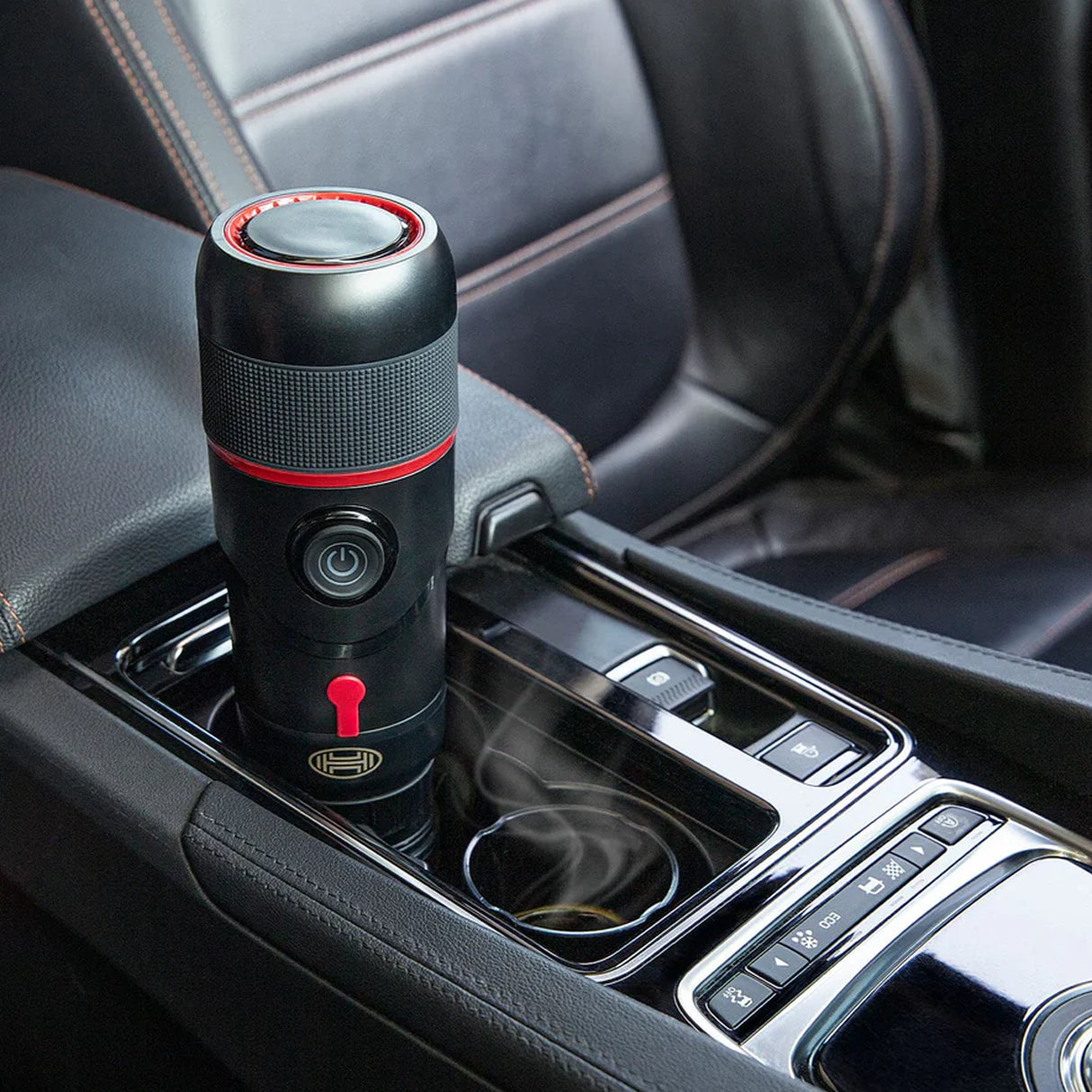 Cafetieră de voiaj pentru capsule și cafea măcinată, 12V