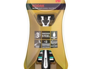 Brici de ras Kodak Disposable Razor ULTRA 3 Aloe Vera 3 lame + 2 capuri de rezervă