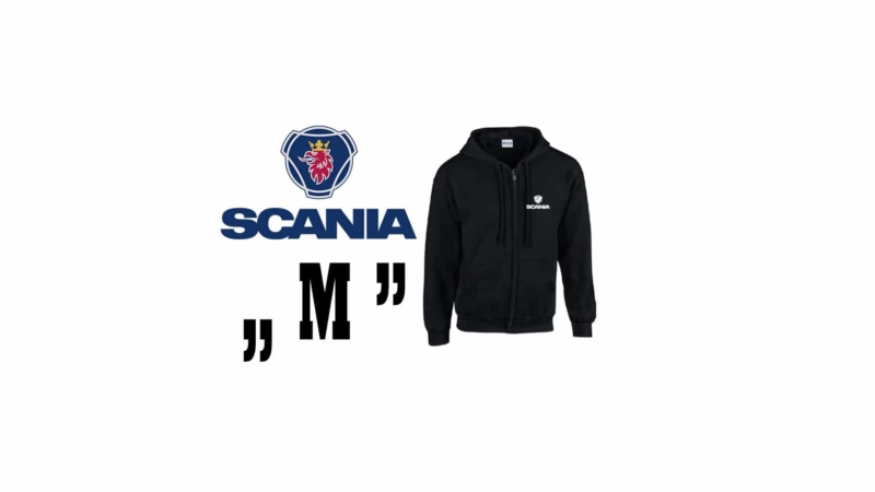 Pulóver kapucnis Scania - M