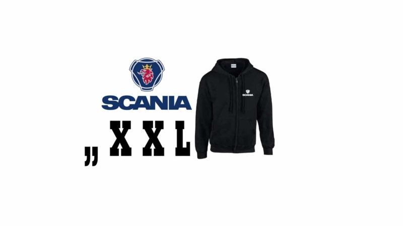Pulóver kapucnis Scania - XXL