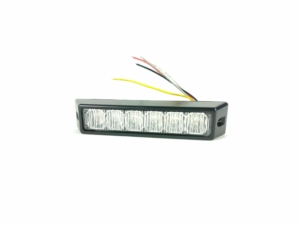Accesoriu lumină intermitentă mini 6LED galben 12 / 24V 18 funcții